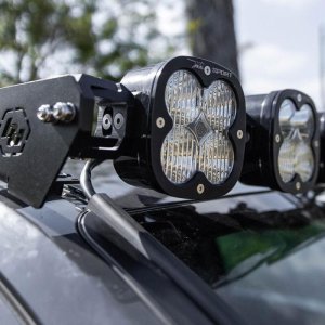 Toyota Tacoma Light Mounts - Roof - Baja Designs - 8XL Linkable - `24-`27